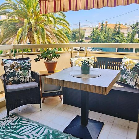 Bel Appartement A 50M De La Plage, 2 Pieces Climatisees, Parking Prive Antibes Exterior photo